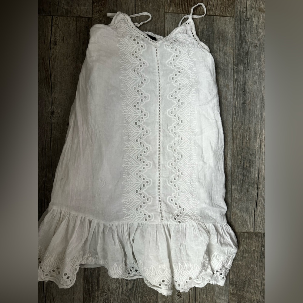 House of Harlow Eyelete Lace Dress L